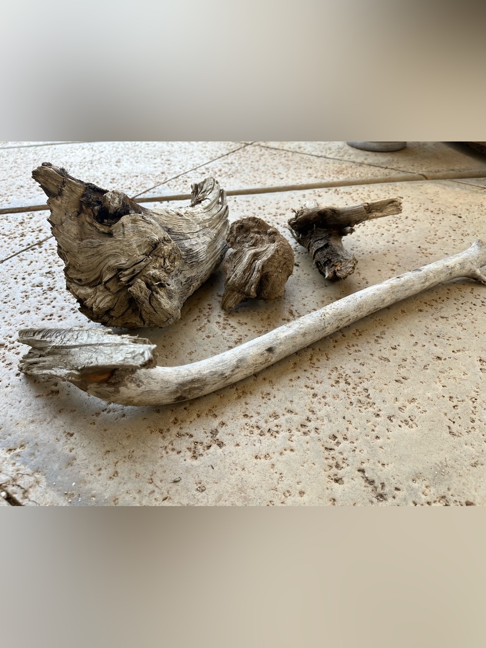 Natural Driftwood Bundle - Assorted Weathered Wood Pieces